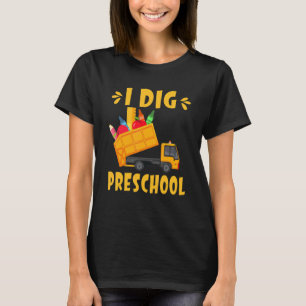 Camiseta Eu Desenho Um Caminhão De Bomba Pré K 1rua Dia De 