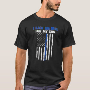 Camiseta Eu devolvo o azul para o meu filho, orgulhoso poli