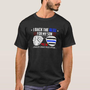 Camiseta Eu devolvo o azul para o meu filho, orgulhoso poli