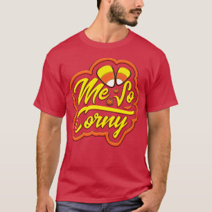 Camiseta Eu Dia de as Bruxas engraçado De Milho De Candy Tã