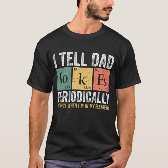 Camiseta *Eu Digo ao Pai Piada Digital Impressão (Frente)