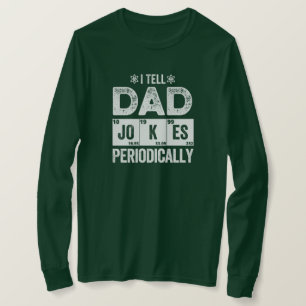Camiseta Eu Digo Às Piadas Pais Periodicamente