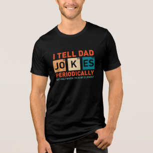 Camiseta Eu Digo Às Piadas Pais Periodicamente Engraçadas P