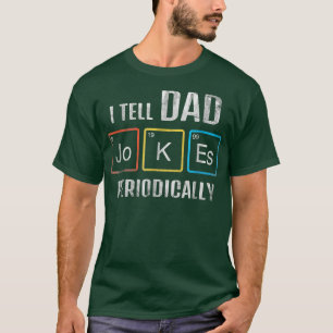 Camiseta Eu Digo Às Piadas Pais Periodicamente Engraçadas V