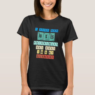 Camiseta Eu Digo Às Piadas Pais Periodicamente, Mas Apenas 