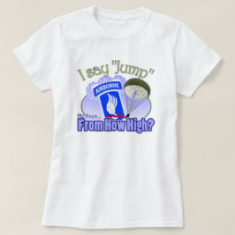 Camiseta Eu Digo Salto [173º Avião]