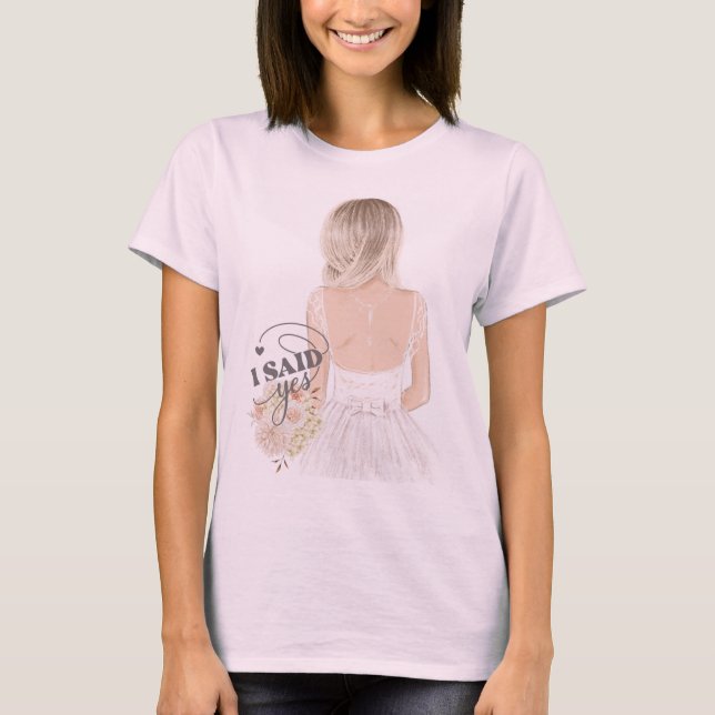 CAMISETA EU DIGO SIM (Frente)