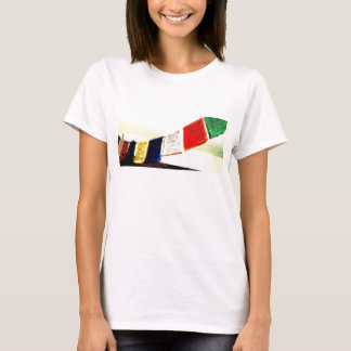 Camiseta eu direi uma oração tibetana pequena para você