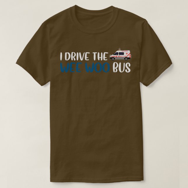 Camiseta Eu Dirigo O Ônibus 13 (Frente do Design)