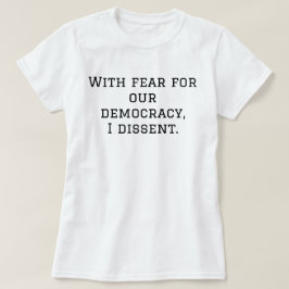 Camiseta Eu Discordo Anti MAGA
