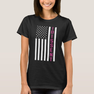 Camiseta Eu Discordo Das Mulheres Que Sinalizam O Protesto 