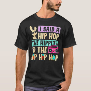 Camiseta Eu Disse "Hip Hip Hop Bunny Easte"