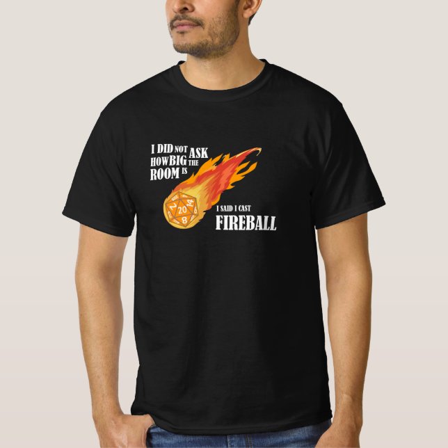 Camiseta Eu disse que joguei fogo (Frente)