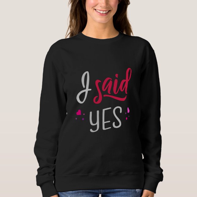 Camiseta Eu disse sim (Frente)