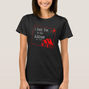 Camiseta Eu Disse Sim Ao Endereço 2022 New Wyoming