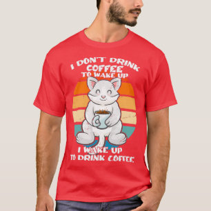 Camiseta Eu Dou Café 27t Para Acordar Cães Cafés