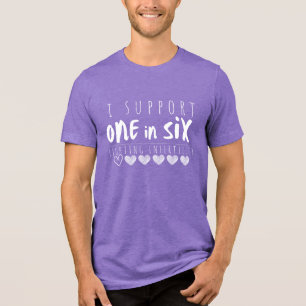 Camiseta Eu dou suporte a um em seis BFA branco