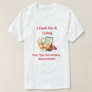 Camiseta Eu Dou uma Corridinha para Viver, Gorjetas são apr