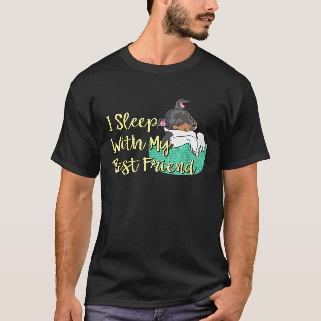 Camiseta Eu Durmo Com Meu Melhor Cachorro Amigo (Frente)