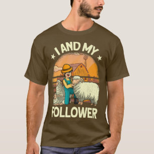 Camiseta Eu e meu seguidor Agricultura de Ovinos