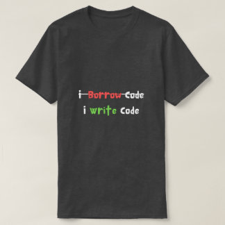 Camiseta Eu Empresto Código Eu Escrevo Código Programador E