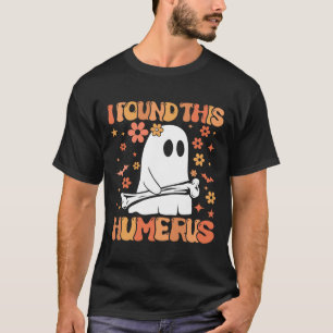 Camiseta Eu Encontrei Este Humero Engraçado Fantasma Spooky