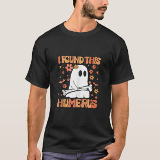 Camiseta Eu Encontrei Este Humero Engraçado Fantasma Spooky