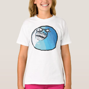 Camiseta Eu encontrei-me cara Meme da raiva