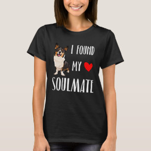 Camiseta Eu Encontrei Meu Cardigan Soulmate Corgi Galês Cac