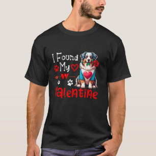 Camiseta Eu Encontrei Meu Namorados, O Pastor Australiano C