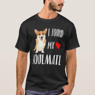 Camiseta Eu Encontrei Meu Parceiro Ideal Pembroke Welsh Cor