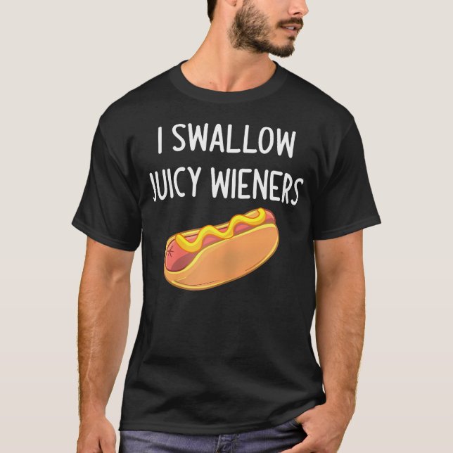Camiseta Eu Engulo Juiche Com Piada Engraçada Família Sarcá (Frente)