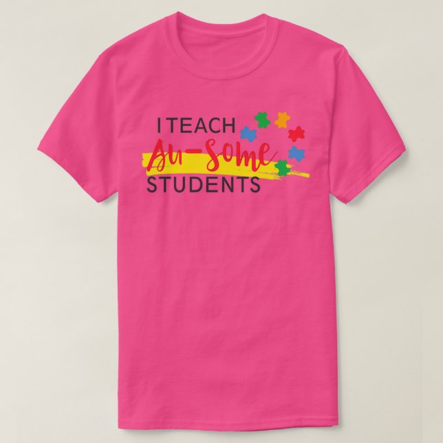 Camiseta eu ensino a alguns estudantes (Frente do Design)