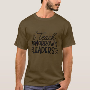 Camiseta Eu ensino amanhã líderes01