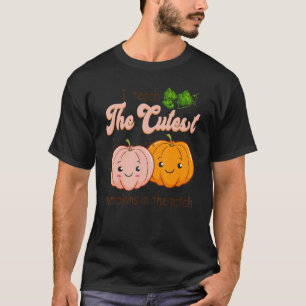 Camiseta Eu Ensino As Abóboras Mais Fofas Professora De Jar