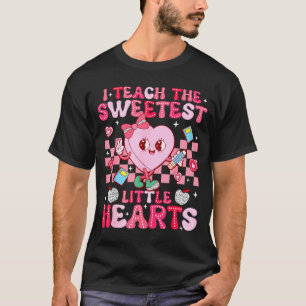 Camiseta Eu Ensino O Coraçãozinho Mais Doce Professor Valen