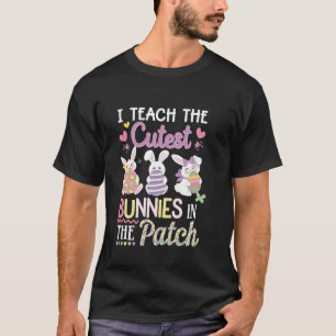 Camiseta Eu Ensino os Coelhinhos mais Fofos no Chá de Pásco