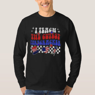 Camiseta Eu Ensino Os Fogos De Artifício Mais Fofos 4 De Ju