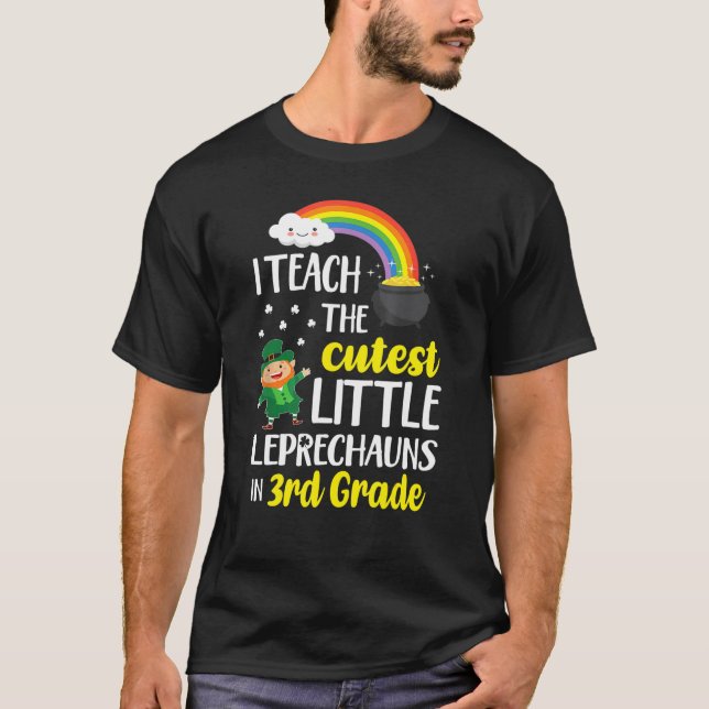 Camiseta eu ensino os melhores duendes do 3º ano (Frente)