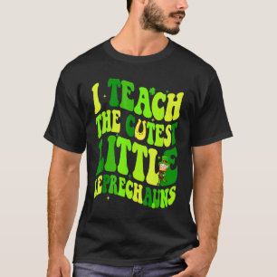 Camiseta Eu Ensino Os Pequenos Duendes Mais Fofos Professor