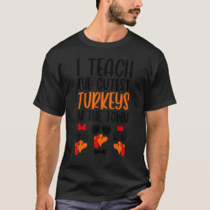 Camiseta Eu Ensino Os Perus Mais Fofos Da Cidade Professor