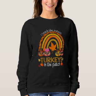 Camiseta Eu Ensino Os Perus Mais Fofos Do Rebanho No Dia De