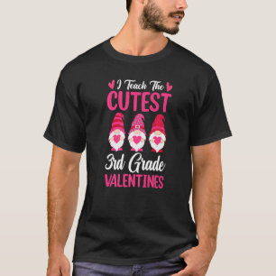 Camiseta Eu Ensino os Três Professores Gnome do 3º Ano Mais