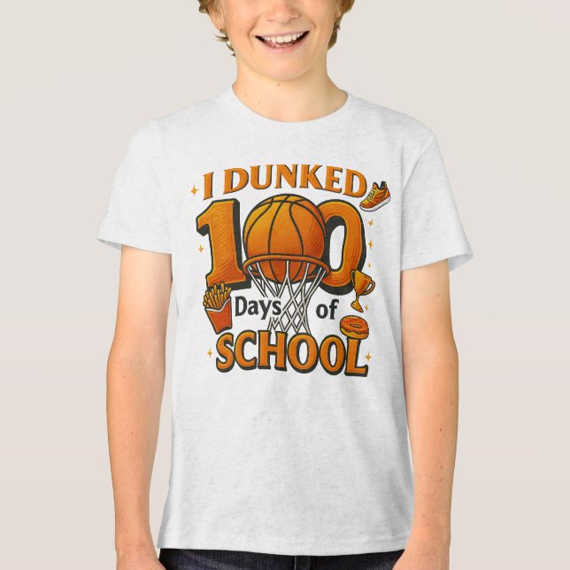 Camiseta Eu Enterrei 100 Dias De Escola Estudante De Basque (Frente)