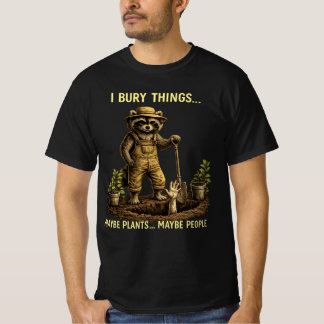 Camiseta Eu Enterro Coisas Talvez Plantas Talvez Pessoas Gu