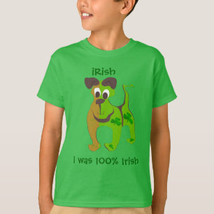 Camiseta Eu era 100% irlandês