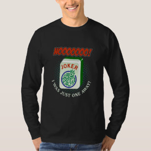 Camiseta Eu Era Apenas Um Jogo Chinês De Longe, Mahjong
