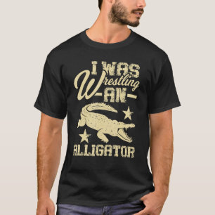 Camiseta Eu Era Luta Um Alligador - Cadeira De Rodas Handic