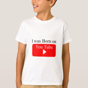 Camiseta Eu era nascido em youtube