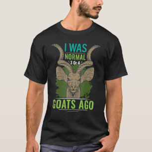 Camiseta Eu Era Normal 3 Ou 4 Caprinos Ago 2